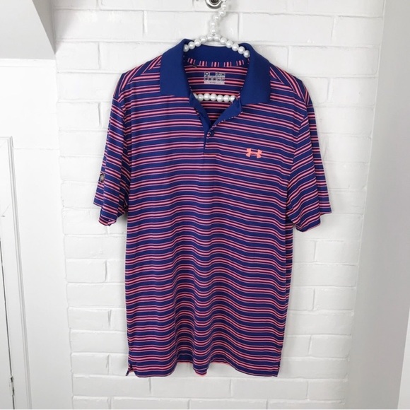 Under Armour Other - {Under Armour} Men’s Striped Renaissance Golf Polo